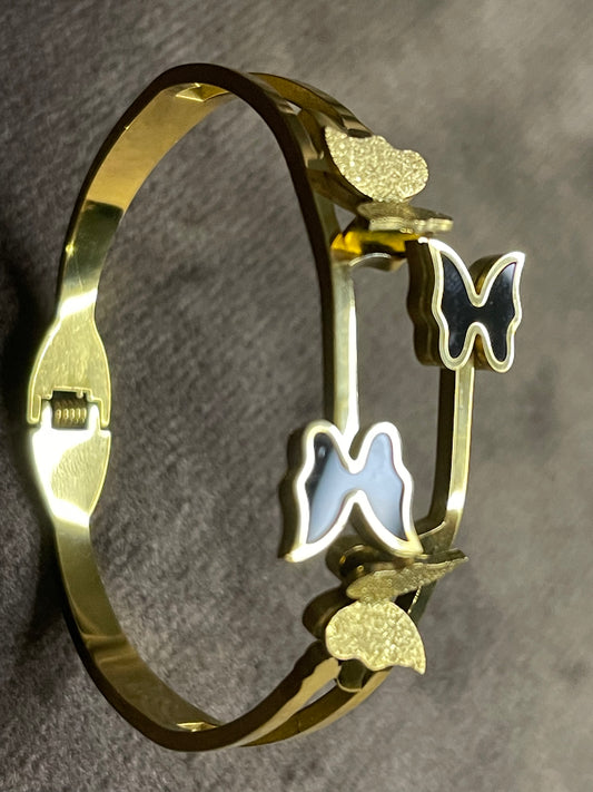 Elegant Butterfly Bangles