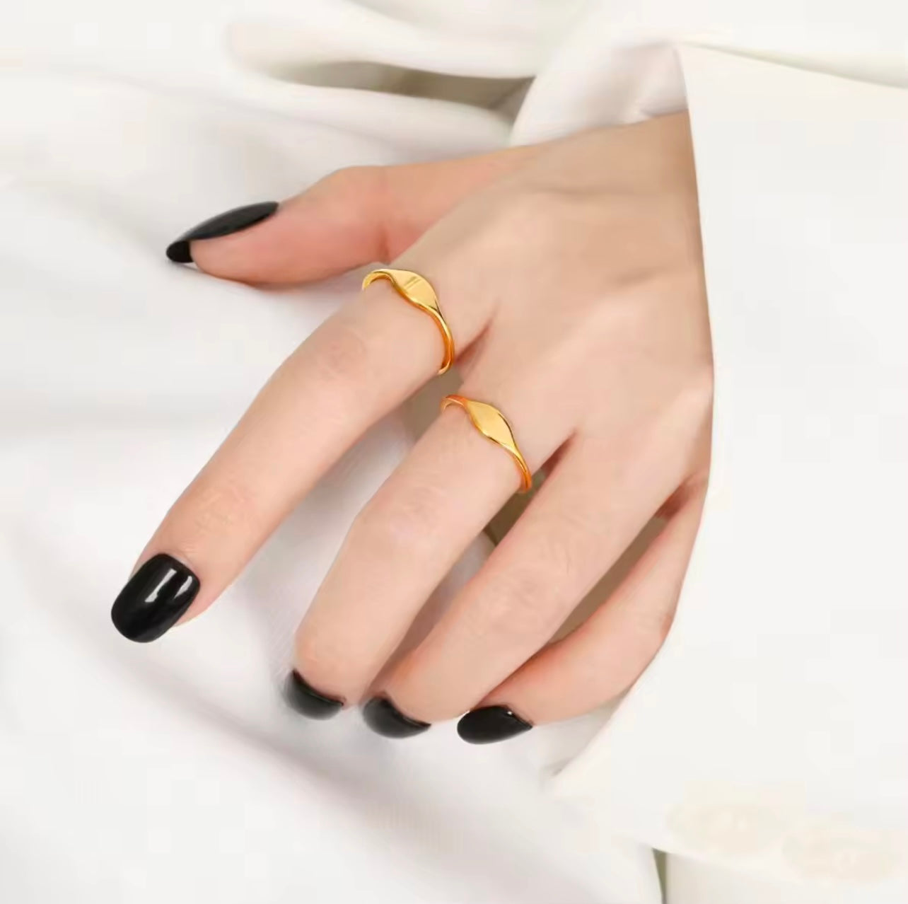 Oval simple fashion Ring