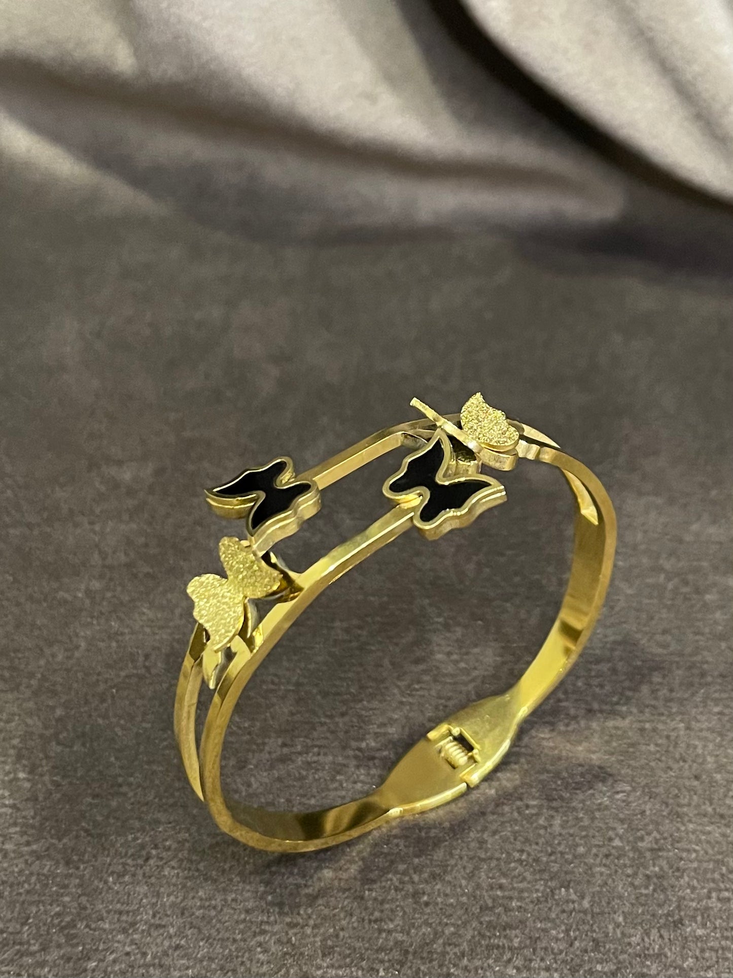 Elegant Butterfly Bangles