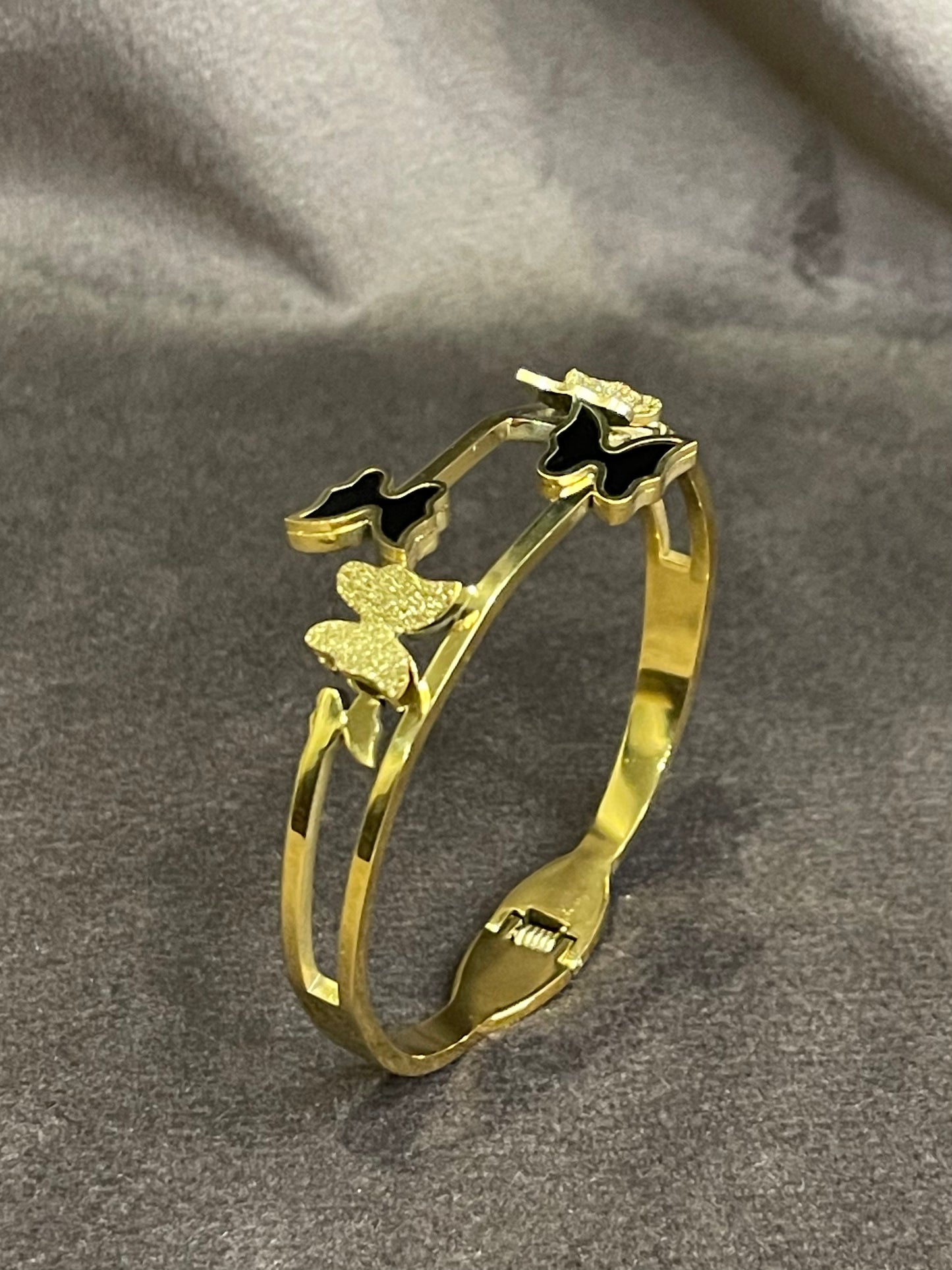 Elegant Butterfly Bangles