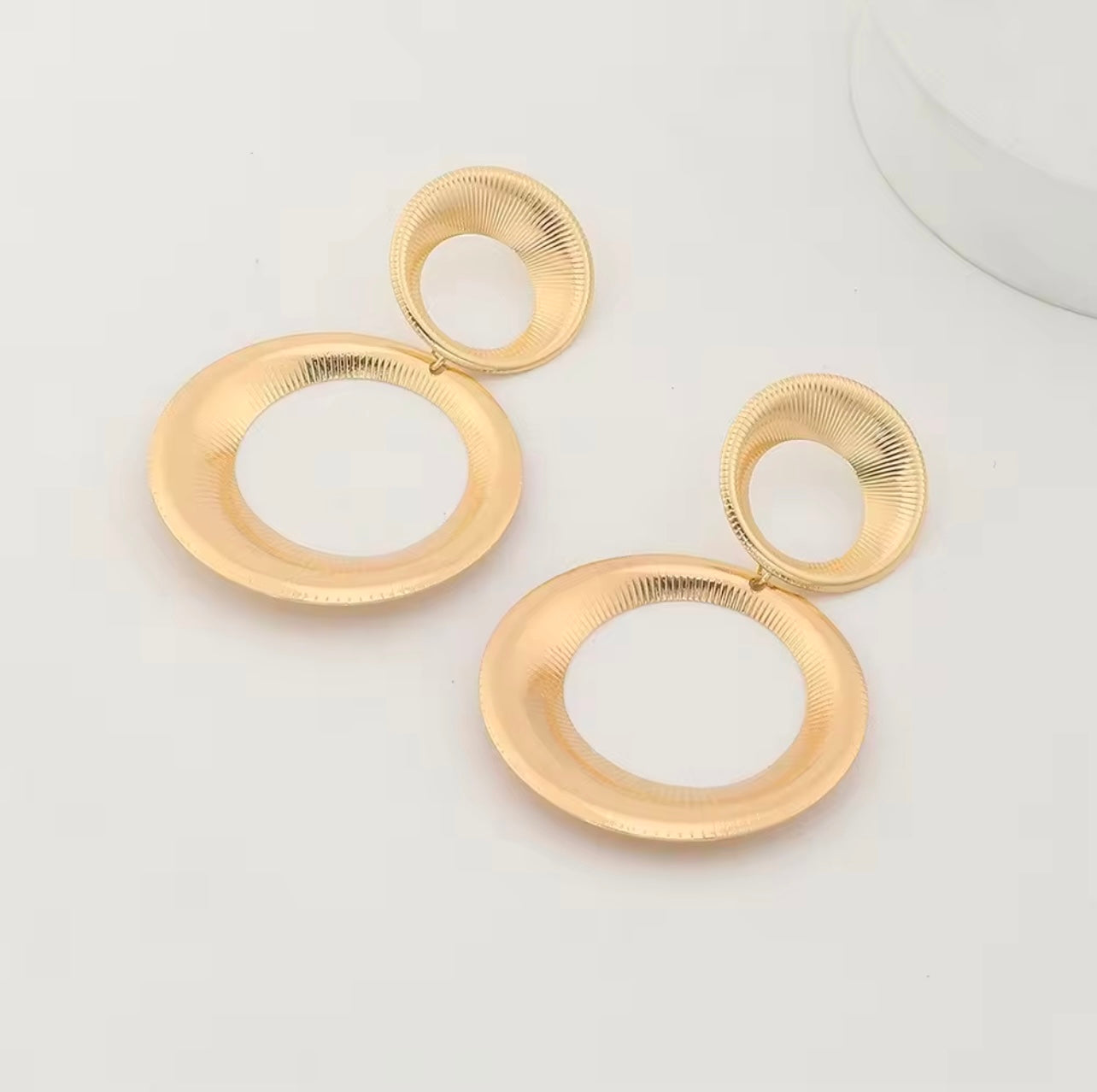 Retro Metal Earring elegant geometric