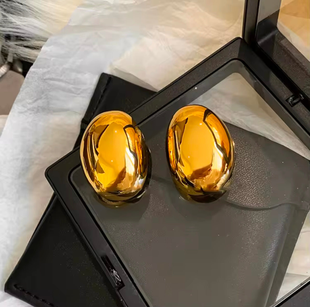 Luxury C_Shaped metal new design Earring