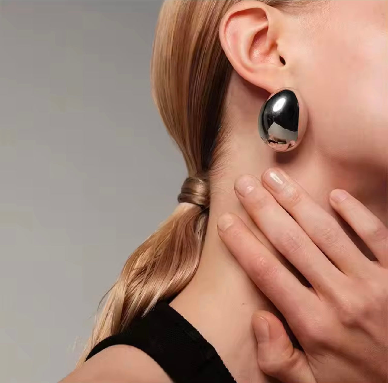 Luxury C_Shaped metal new design Earring