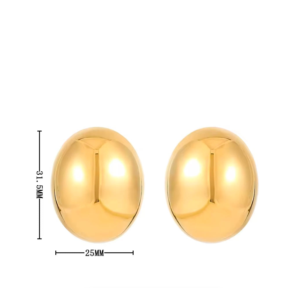 Luxury C_Shaped metal new design Earring