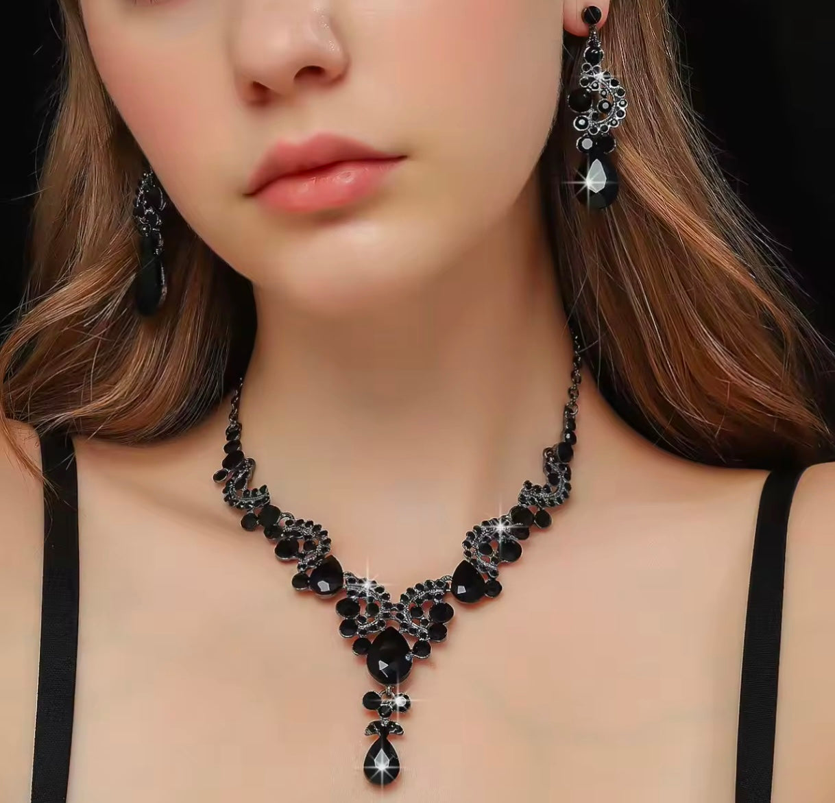 Luxury Necklace Earring set for women