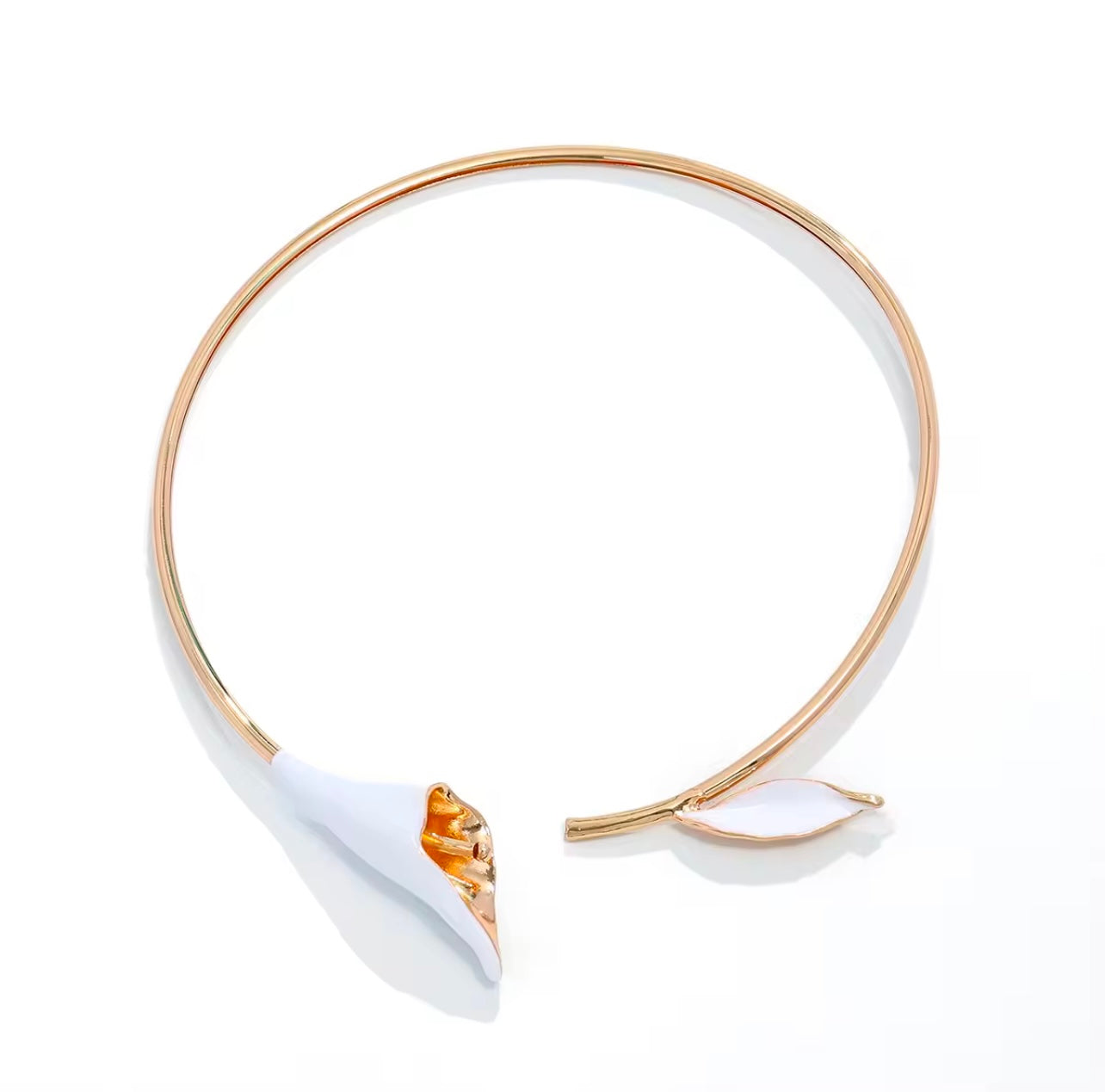 Women's flower choker Necklace